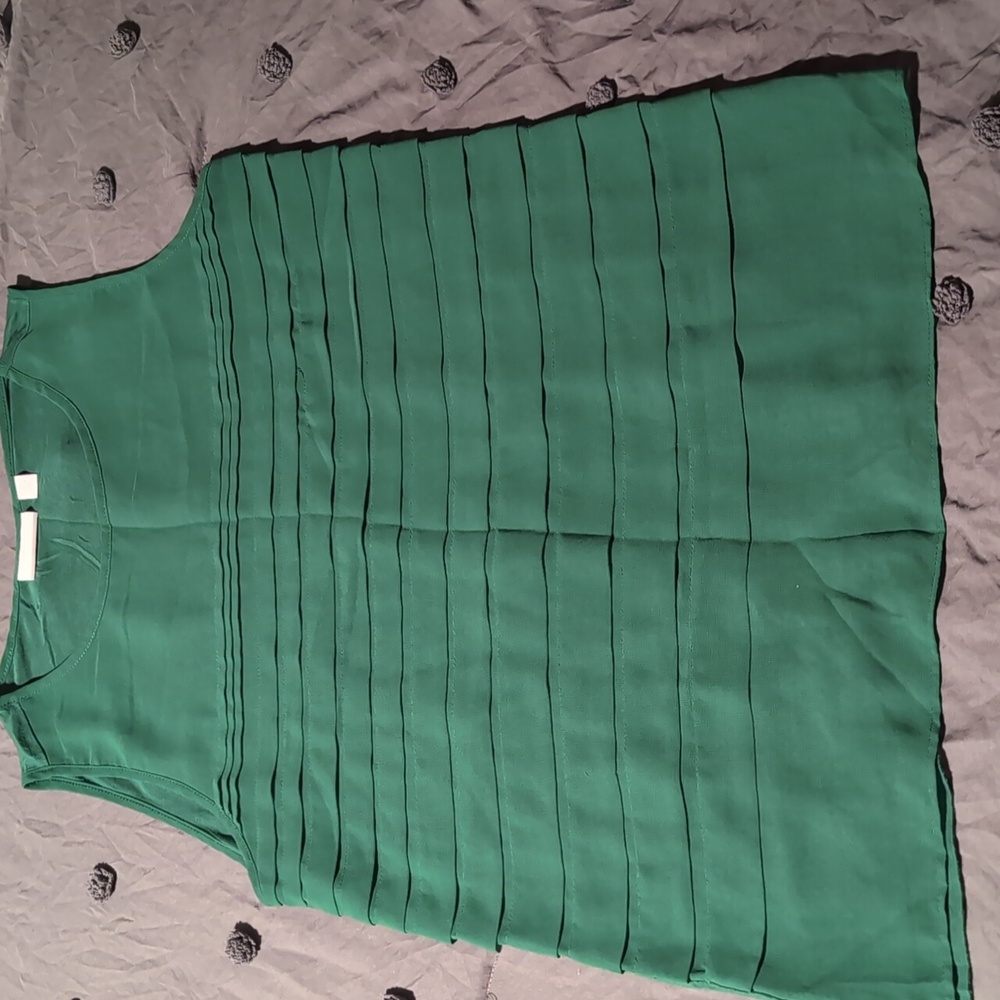 2/$10 New York & Company green tank top